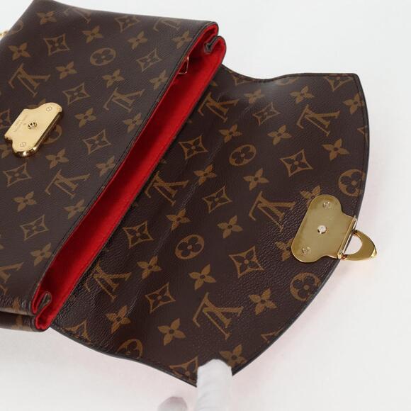 LOUIS VUITTON Monogram Sun Placide Shoulder Bag Red M43713 - Picture 15 of 16